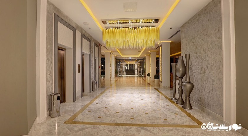 نمای سالن ورودی هتل